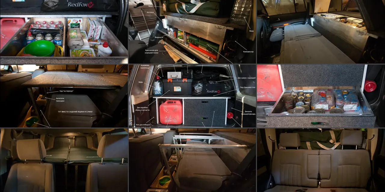 Изображение предпросмотра статьи: Организация багажа в экспедиционном автомобиле