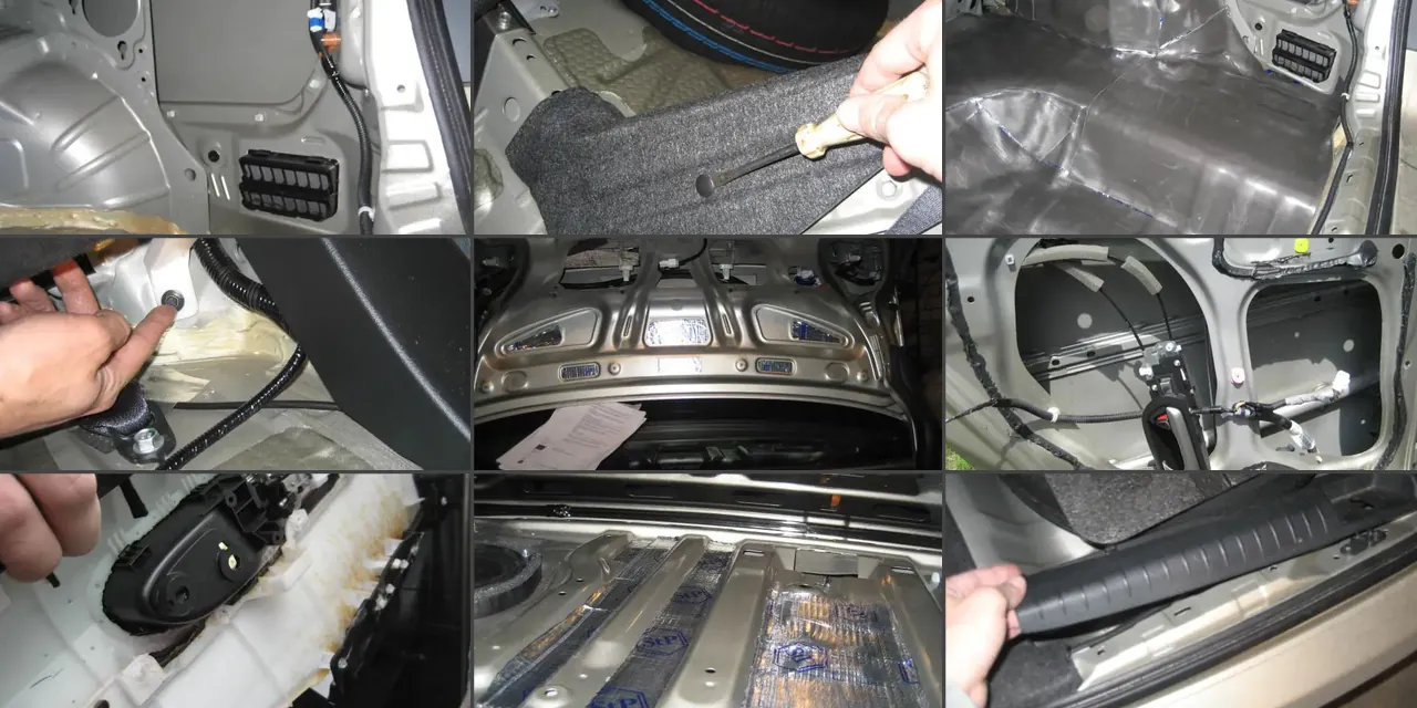 Изображение предпросмотра статьи: Полная шумоизоляция Honda Civic